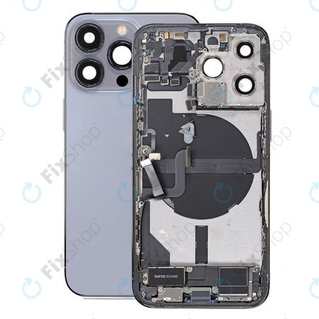 Apple iPhone 13 Pro - Rear Housing with Small Parts (Blue)