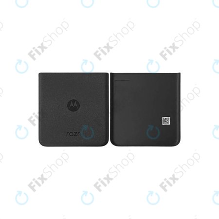 Motorola Razr 40 Ultra - Battery Cover (Infinite Black) - SL98D65403 Genuine Service Pack