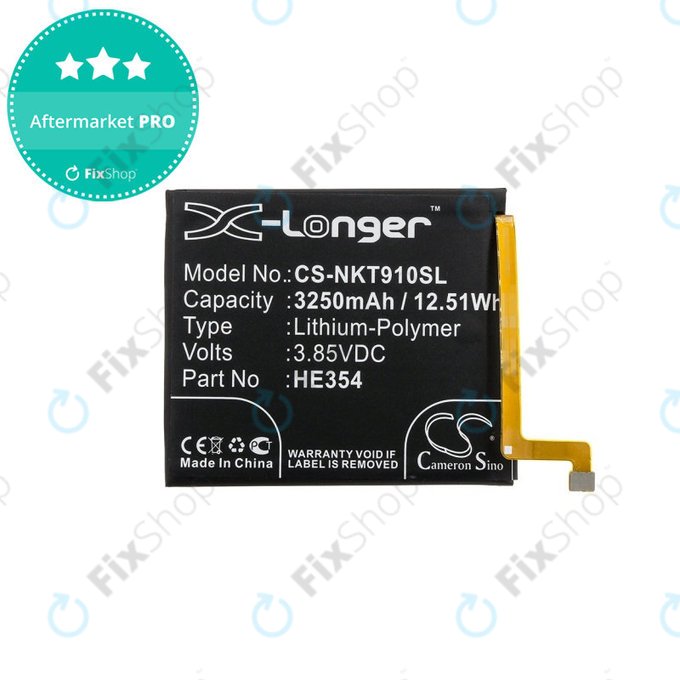 Nokia 9 PureView - Battery HE354 3250mAh HQ