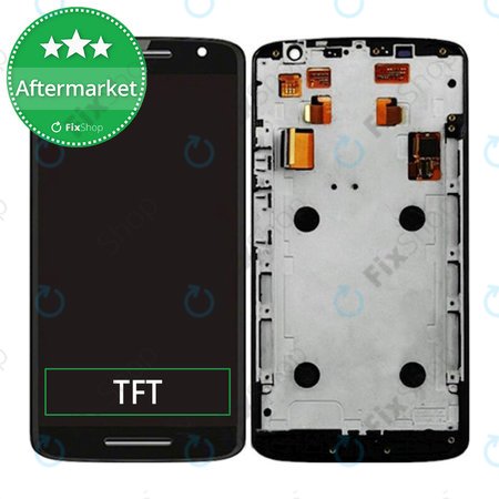Motorola Moto X Play XT1562 - LCD Display + Touch Screen + Frame (Black) TFT