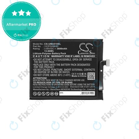 Umidigi A5 Pro - Battery 1ICP/5/68/83 3600mAh HQ