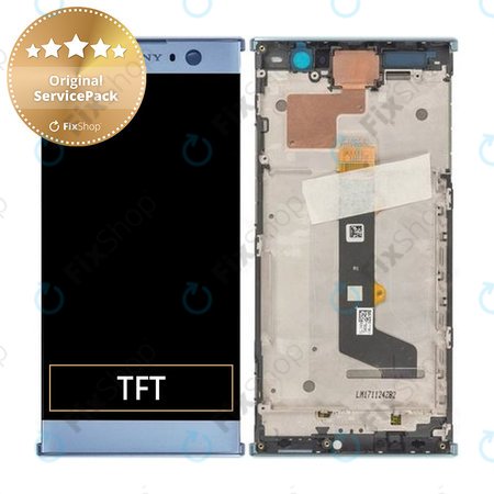 Sony Xperia XA2 H4113 - LCD Display + Touch Screen + Frame (Blue) - 78PC0600030 Genuine Service Pack