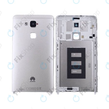 Huawei Mate 7 - Battery Cover (Moonlight Silver) - 02350BXV Genuine Service Pack