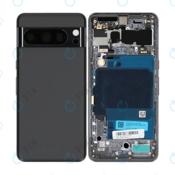 Google Pixel 8 Pro - Battery Cover Assembly (Obsidian)