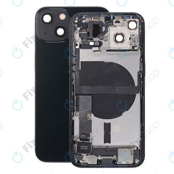 Apple iPhone 13 - Rear Housing with Small Parts (Midnight)