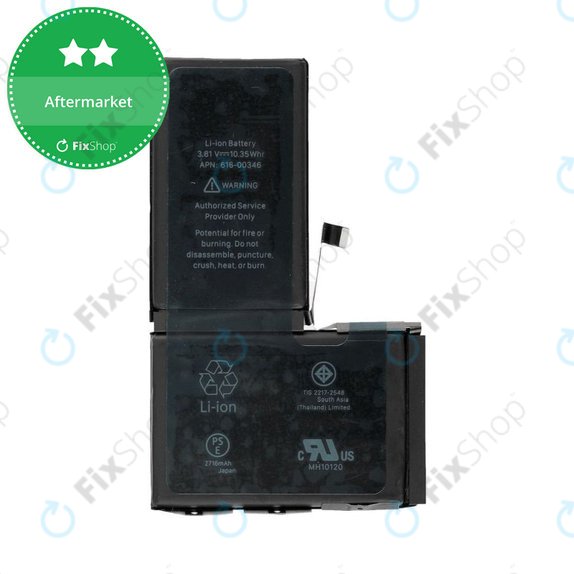 Battery for iPhone X, 2716mAh