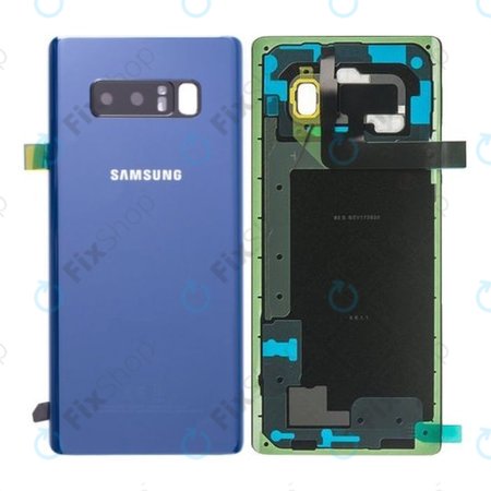 Samsung Galaxy Note 8 N950FD - Battery Cover (Deep Sea Blue) - GH82-14985B Genuine Service Pack