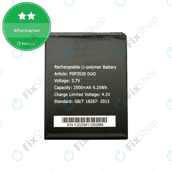 Prestigio Muze D3 - Battery PSP5530, PSP3530 DUO 2500mAh
