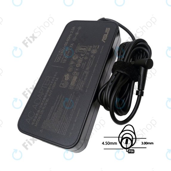 Charging adapter for Asus, B0A001-00080600, 150W, 19.5V, Genuine Service Pack