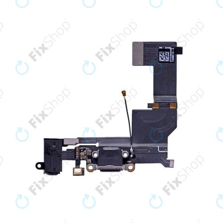 Apple iPhone 5S - Charging Connector + Microphone + Jack Connector PCB Board (Black)