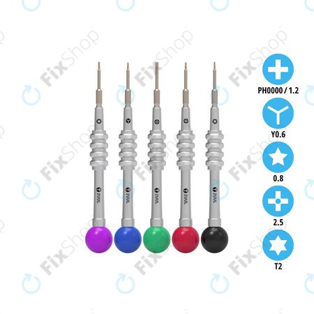 2UUL Scroo - Lollipop Screwdriver Set 5in1 (New Version)