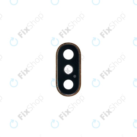 Apple iPhone XS Max - Camera Lens + Frame (Gold)