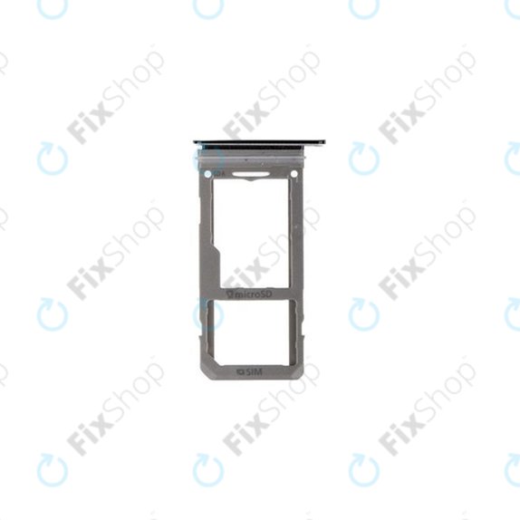 Samsung Galaxy S9 Plus G965F - SIM + SD Tray (Midnight Black) - GH98-42576A Genuine Service Pack