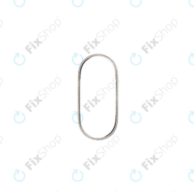 Apple iPhone XS - Rear Camera Lens Frame (Silver)