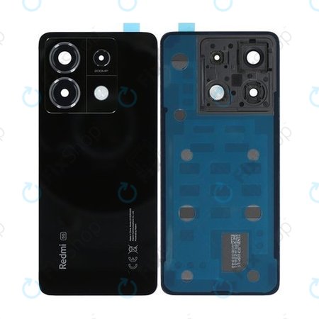 Xiaomi Redmi Note 13 Pro 5G 2312DRA50C - Battery Cover (Midnight Black) - 5600090N1600 Genuine Service Pack