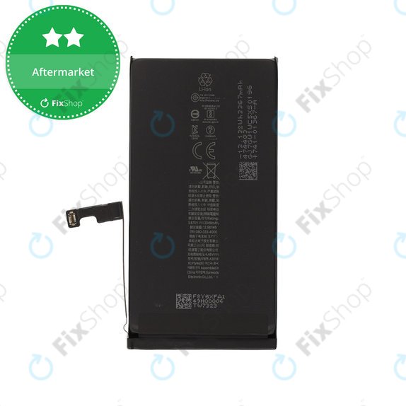 Battery for iPhone 15, 3349mAh, A3018
