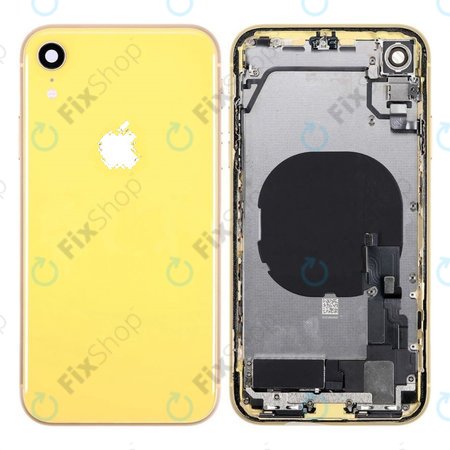 Apple iPhone XR - Rear Housing with Small Parts (Yellow)