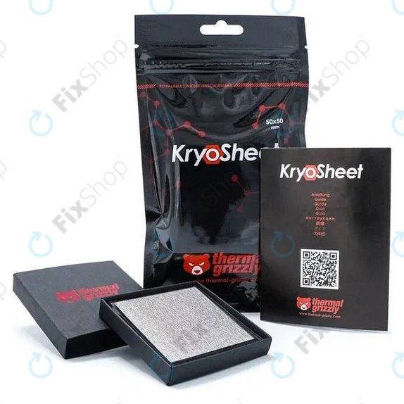 Thermal Pad 38x38x0.2mm, Thermal Grizzly KryoSheet
