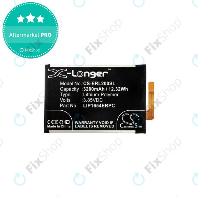 Sony Xperia L2 - Battery LIP1654ERPC 3200mAh HQ