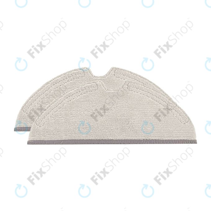 Xiaomi Roborock S5-series, S6-series, Q5-series, Q7-series, Q8 Max-series, E-series, Xiaowa E2, E3 - Mop Cloth (Microfiber) - 2pcs