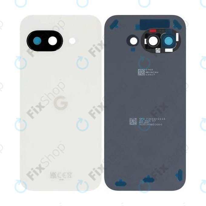 Google Pixel 9a GTF7P GTF7P - Battery Cover (Porcelain) - G949-01316-00 Genuine Service Pack