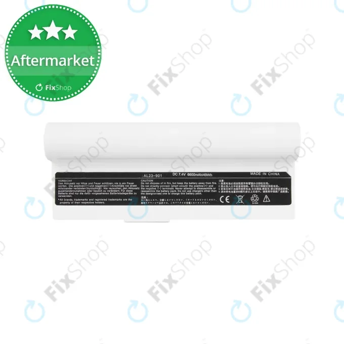 Asus EEE PC 901 - Battery AL23-901 6600mAh (White)