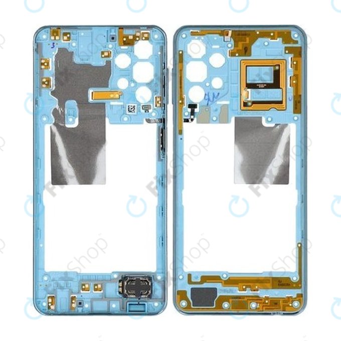 Samsung Galaxy A32 5G A326B - Middle Frame (Awesome Blue) - GH97-25939C Genuine Service Pack