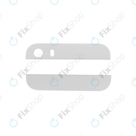 Apple iPhone 5S - Back Strips (Silver)