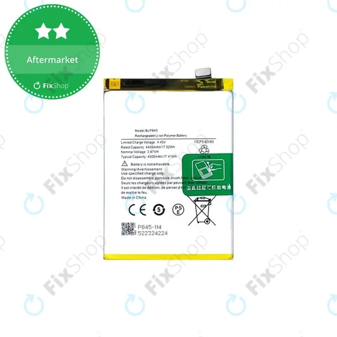 OnePlus Nord CE 5G - Battery BLP845 4500mAh