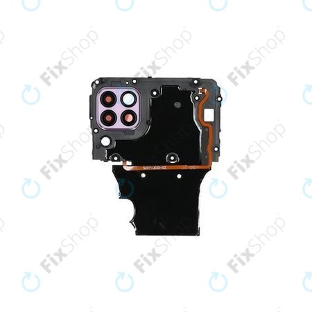 Huawei P40 Lite - Mainboard Cover + Rear Camera Lens + NFC (Sakura Pink) - 02353MVB