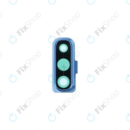 Samsung Galaxy A70 A705F - Rear Camera Lens Frame (Blue) - GH98-44197C Genuine Service Pack