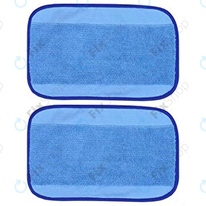 Mop Cloth, 2pcs, Damp Mopping for iRobot Braava jet 300-series, Mint 4000, 5000-series