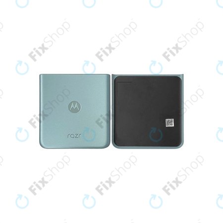 Motorola Razr 40 Ultra - Battery Cover (Glacier Blue) - SL98D65404 Genuine Service Pack