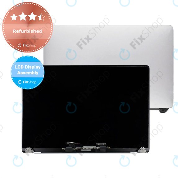 Apple MacBook Pro 13" A2251 (2020) - LCD Display + Front Glass + Case (Silver) Refurbished