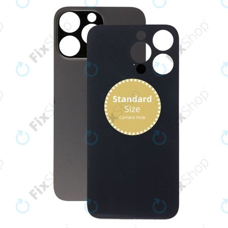 Apple iPhone 14 Pro Max - Rear Housing Glass (Space Black)