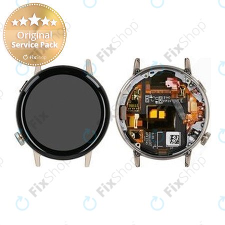 Huawei Watch GT3 Milo B19T 42mm - LCD Display + Touch Screen + Frame (Gold Stainless Steel) - 02354QVM Genuine Service Pack