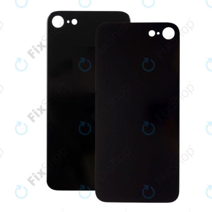 Apple iPhone SE (2nd Gen 2020) - Rear Housing Glass (Black)