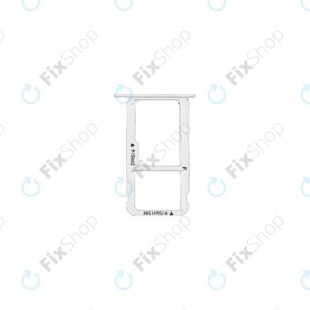 Huawei Honor 8 - SIM + SD Tray (White) - 51660XYG, 51661BUJ Genuine Service Pack