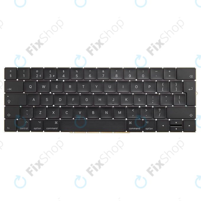 Apple MacBook Pro 13" A1706, 15" A1707 (Late 2016 - Mid 2017) - Keyboard UK