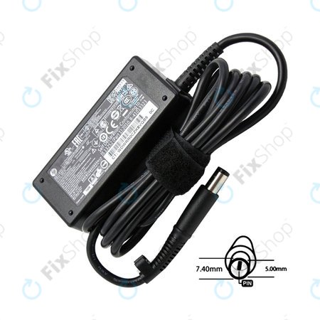 Charging adapter for HP, 77011145, 45W, 19.5V, Genuine Service Pack