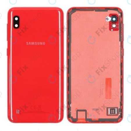 Samsung Galaxy A10 A105F - Battery Cover (Red) - GH82-20232D Genuine Service Pack