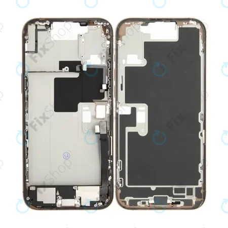 Apple iPhone 16 Pro Max - Middle Frame + Power + Volume Buttons (Desert Titanium)