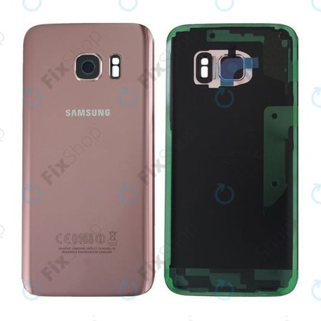 Samsung Galaxy S7 G930F - Battery Cover (Pink) - GH82-11384E Genuine Service Pack