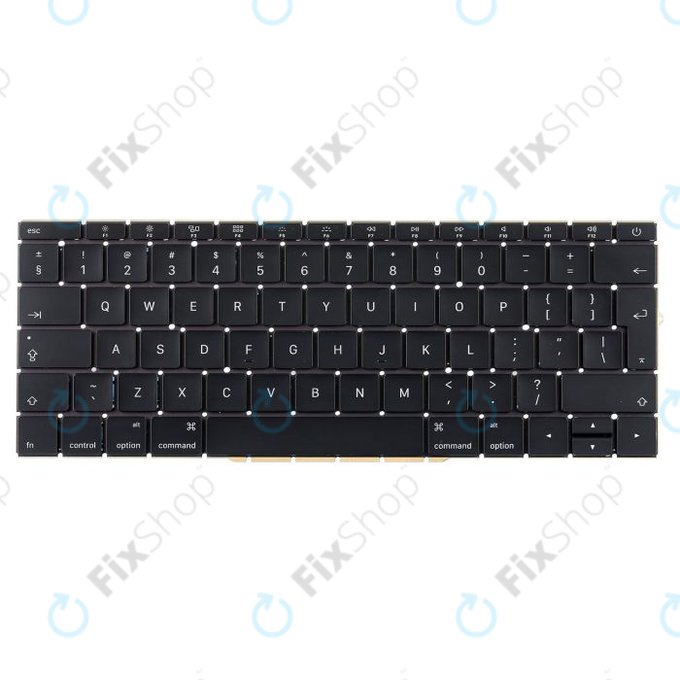 Apple MacBook Pro 13" A1708 (Late 2016 - Mid 2017) - Keyboard UK