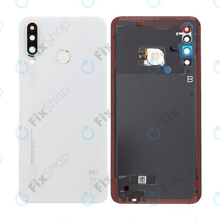 Huawei P30 Lite 2020 - Battery Cover (Pearl White) - 02352PML Genuine Service Pack