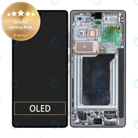 Samsung Galaxy S25 Ultra - LCD Display + Touch Screen + Frame (Titanium Black) - GH82-36387D Genuine Service Pack