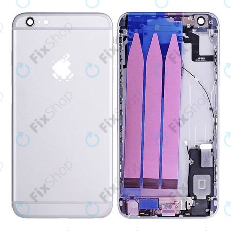 Apple iPhone 6S Plus - Rear Housing with Small Parts (Silver)