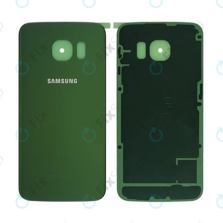 Samsung Galaxy S6 Edge G925F - Battery Cover (Green Emerald) - GH82-09602E Genuine Service Pack