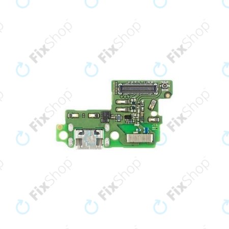Huawei P10 Lite - Antenna + Charging Connector PCB Board + Microphone - 02351FAQ Genuine Service Pack