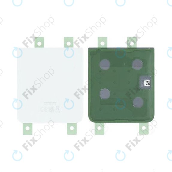 Samsung Galaxy Z Flip 4 F721B - Battery Cover B/G (White) - GH82-29654F Genuine Service Pack
